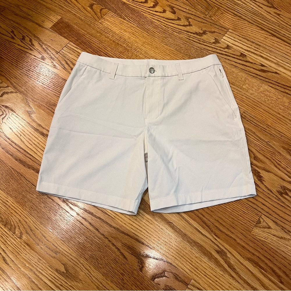 Lululemon ABC Classic-Fit Short 7" WovenAir Bone Size 32 Golf Men’s M7BGUS - Picture 4 of 8
